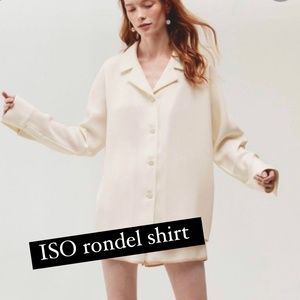 ISO ARITZIA rondel blouse in birch